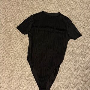 Black One Piece Bodysuit